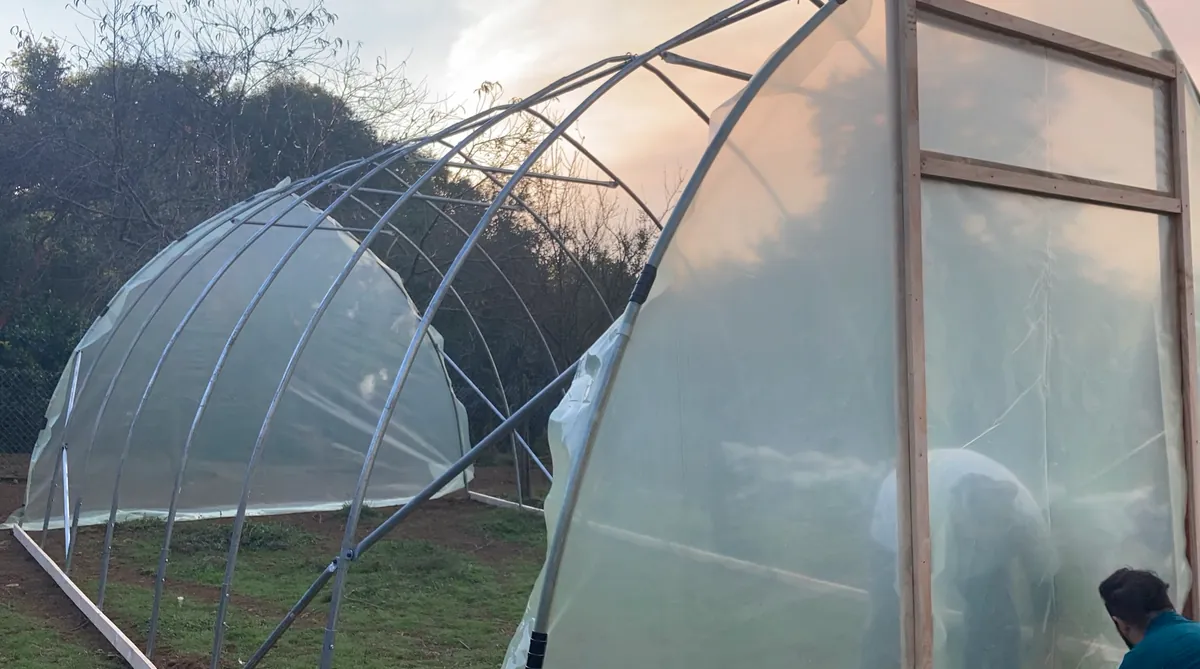 Instalación de la estructura por nuestro equipo
